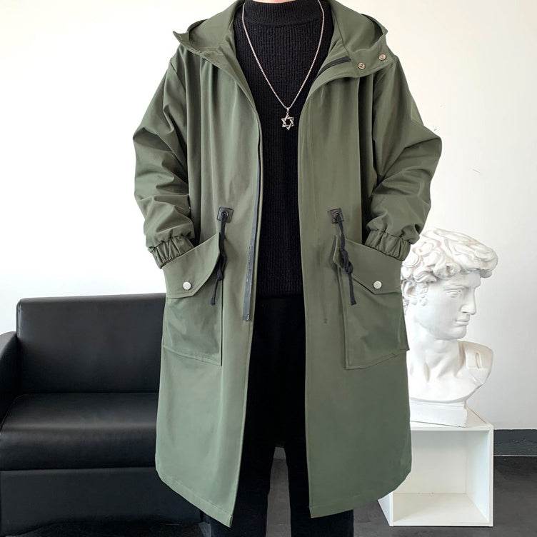 Trench coat FS 318 - FLOWY SIGNATURE