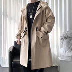 Trench coat FS 318  FLOWY SIGNATURE